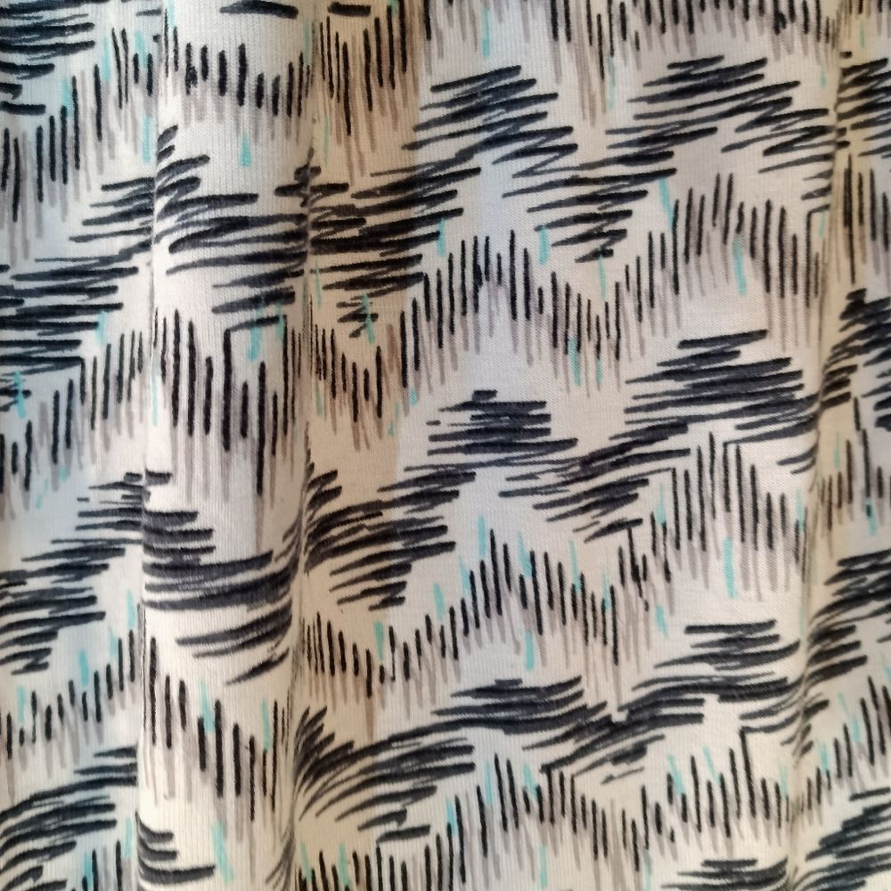 Vintage Printed Knit Boho Festval Leisure Lounge Pants sz 14/16 - Picture 3 of 6